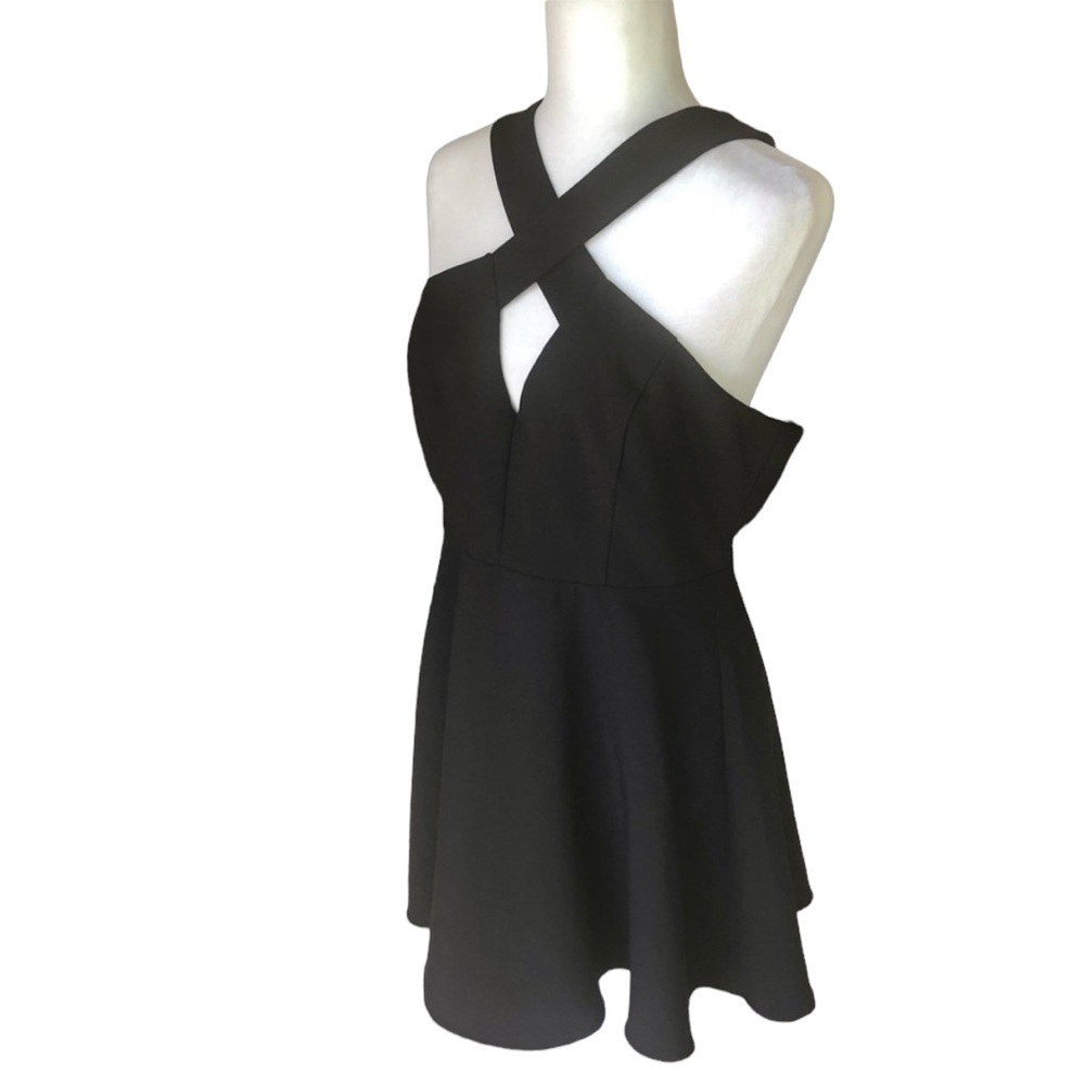 Lulus Norma Black Skater Dress - Picture 6 of 10
